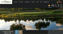 Desktop Screenshot of golfmaioris.com